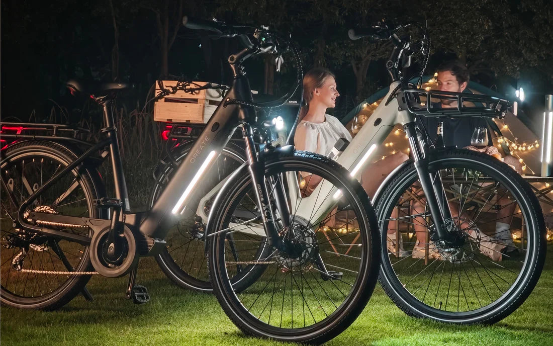 Vélo électrique urbain | A-Spadz QREATE City Pro | 250 W | V-max 25 km/h | Autonomie jusqu’à 100 km - Urban Bikes