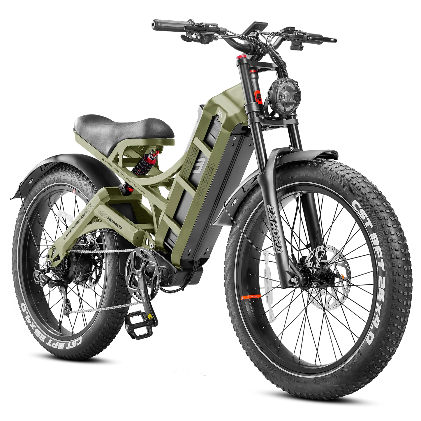 Vélo électrique Fatbike | Eahora Romeo Pro | 1 200 W | V‑max 25 km/h | Autonomie 180 km - Urban Bikes