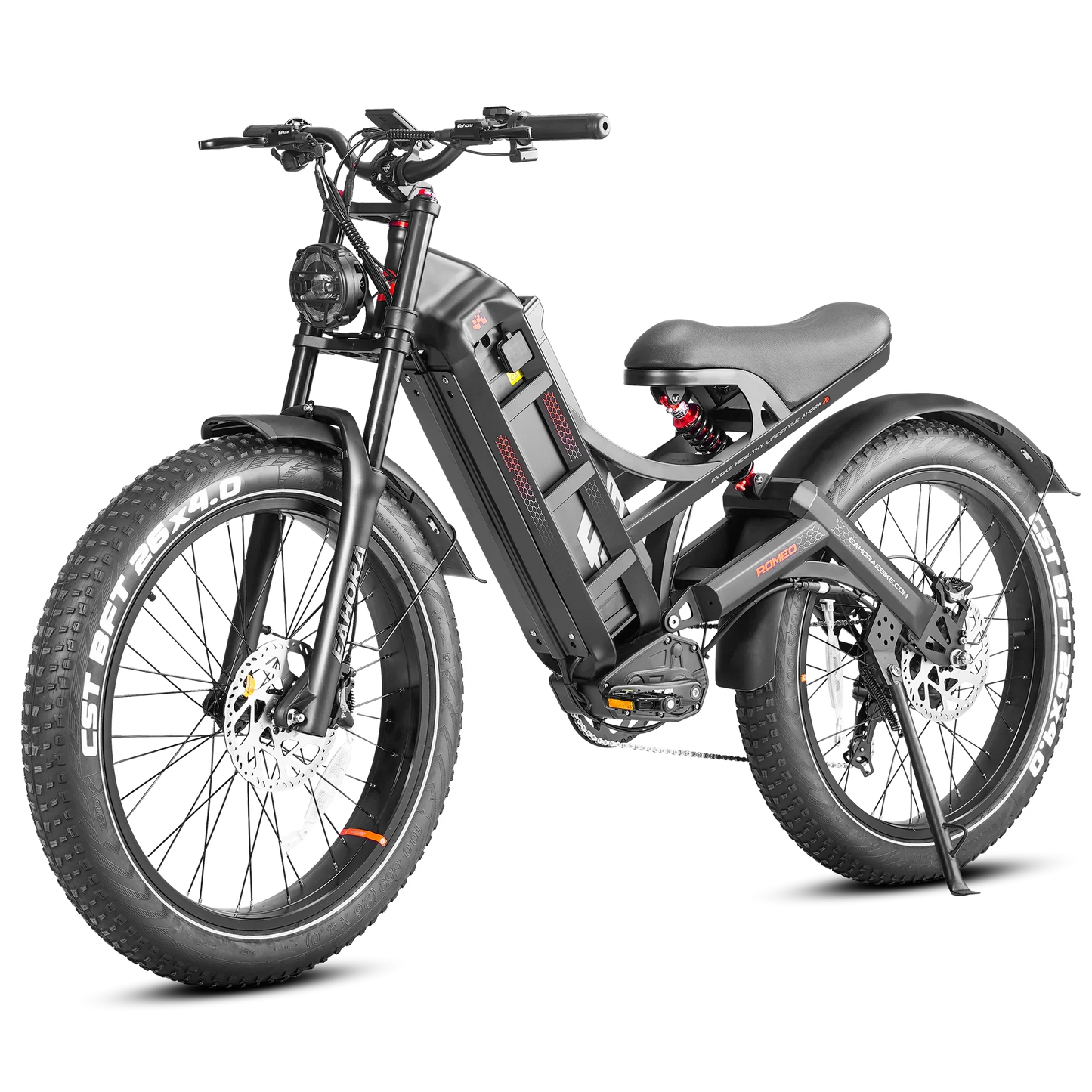 Vélo électrique Fatbike | Eahora Romeo Pro | 1 200 W | V‑max 25 km/h | Autonomie 180 km - Urban Bikes