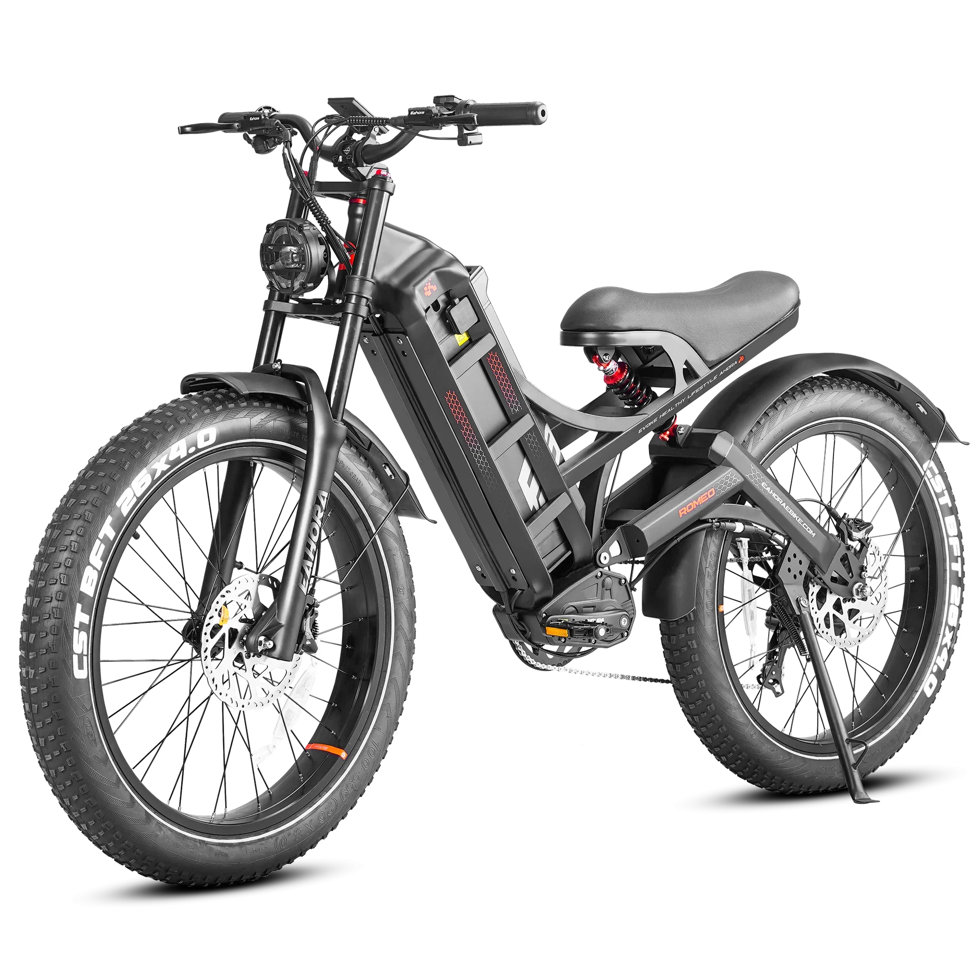 Vélo électrique Fatbike | Eahora Romeo Pro | 1 200 W | V‑max 25 km/h | Autonomie 180 km - Urban Bikes