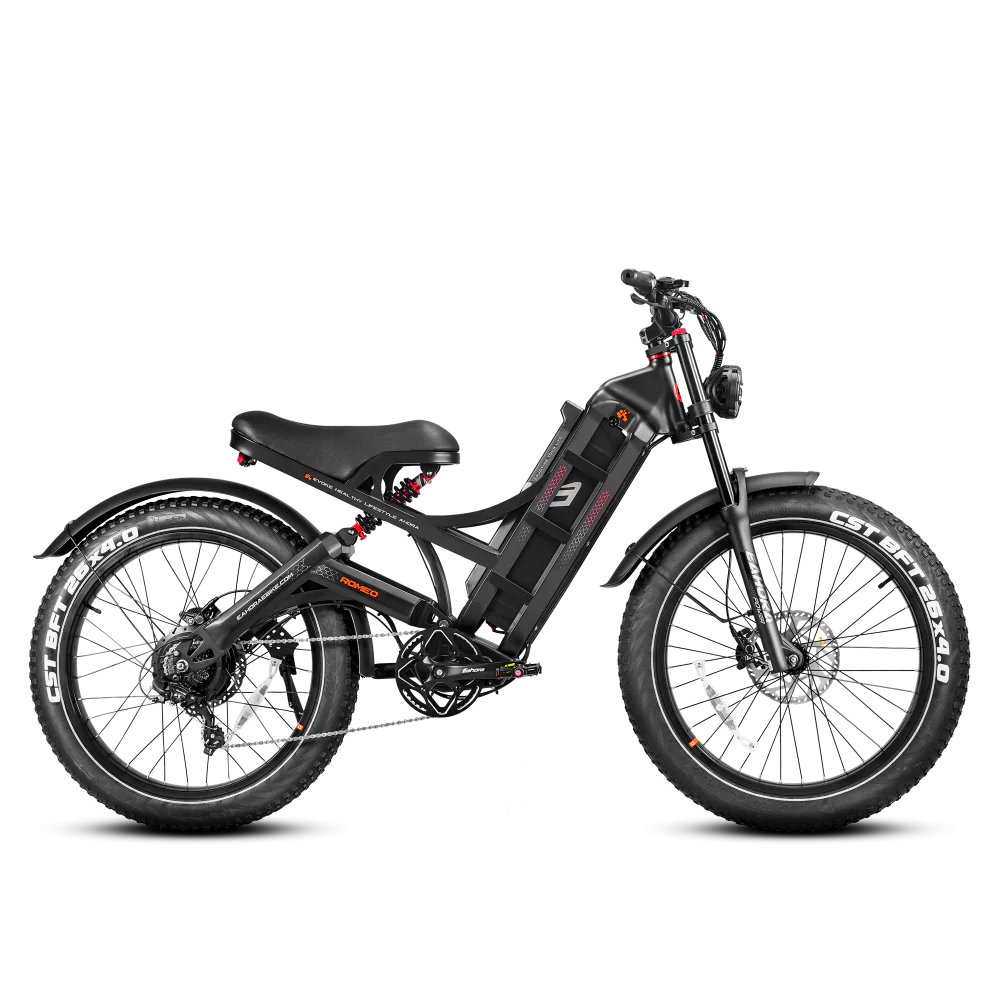 Vélo électrique Fatbike | Eahora Romeo Pro | 1 200 W | V‑max 25 km/h | Autonomie 180 km - Urban Bikes