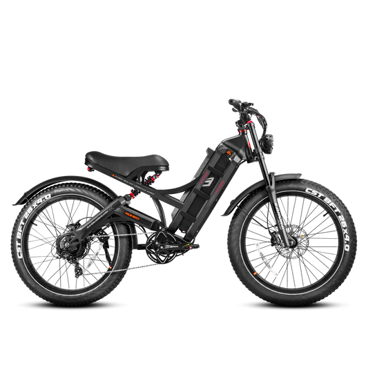 Vélo électrique Fatbike | Eahora Romeo Pro | 1 200 W | V‑max 25 km/h | Autonomie 180 km - Urban Bikes