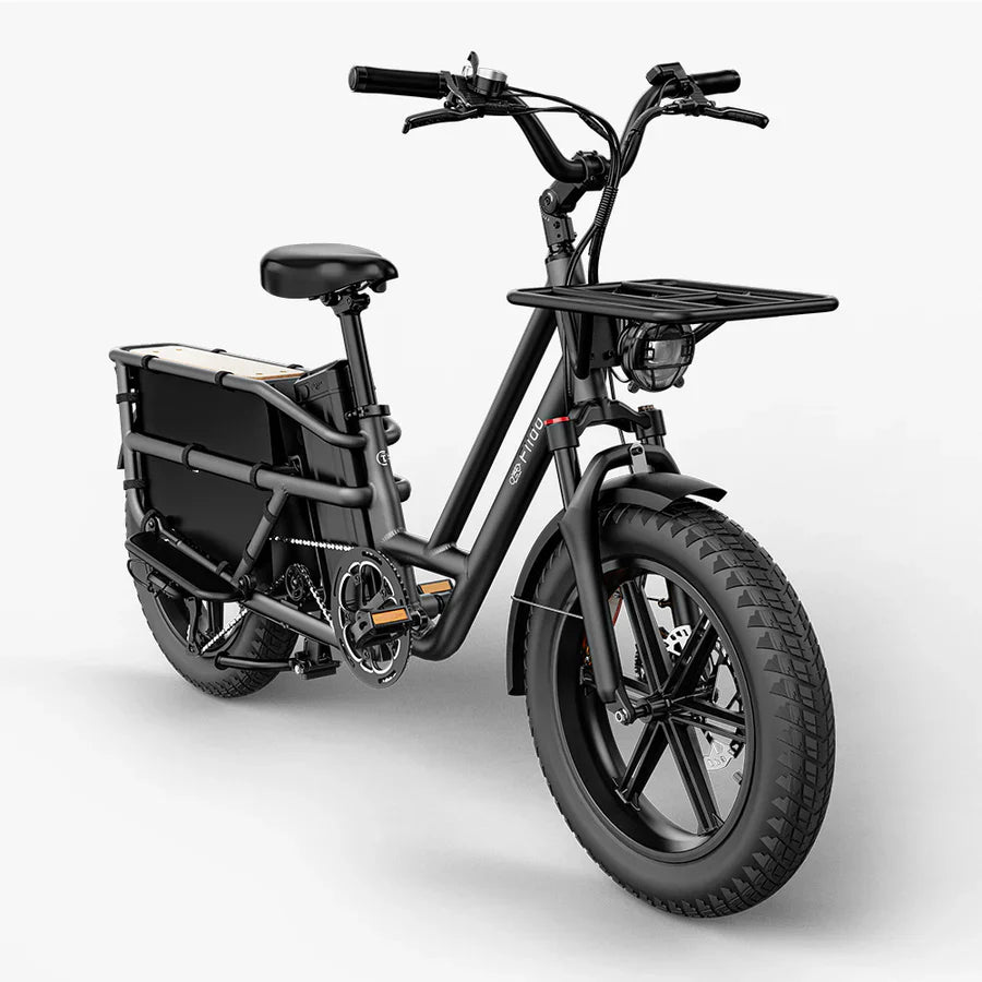 Vélo électrique Cargo Longtail | Fiido T2 2025  | 750 W | V‑max 25 km/h | Autonomie 110 km - Urban Bikes