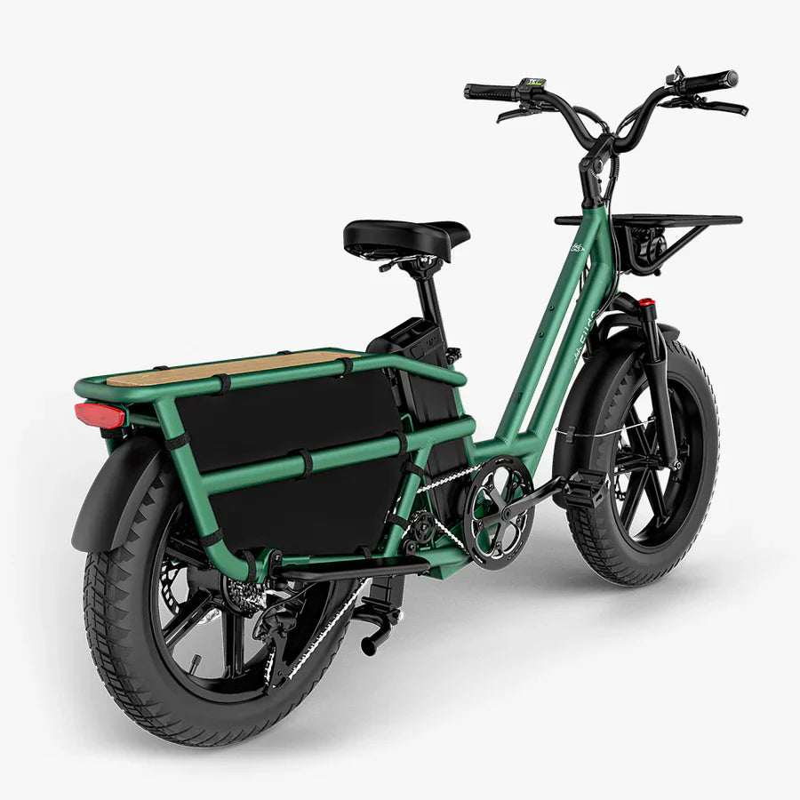 Vélo électrique Cargo Longtail | Fiido T2 2025  | 750 W | V‑max 25 km/h | Autonomie 110 km - Urban Bikes