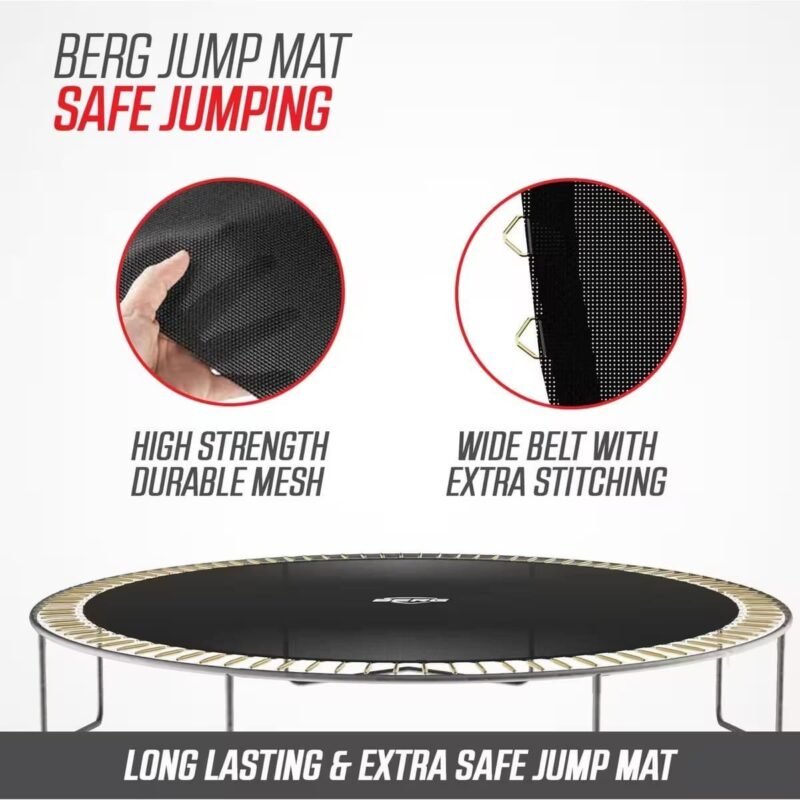 Trampoline rectangulaire Favorit 330 cm + filet de sécurité – Image 6