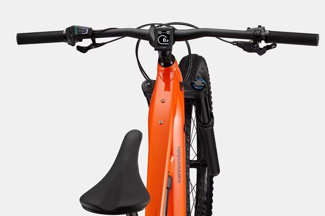 VTT Électrique Tout-Suspendu Cannondale Moterra 4 Shimano Deore 12V 625Wh 29" Orange – Image 4