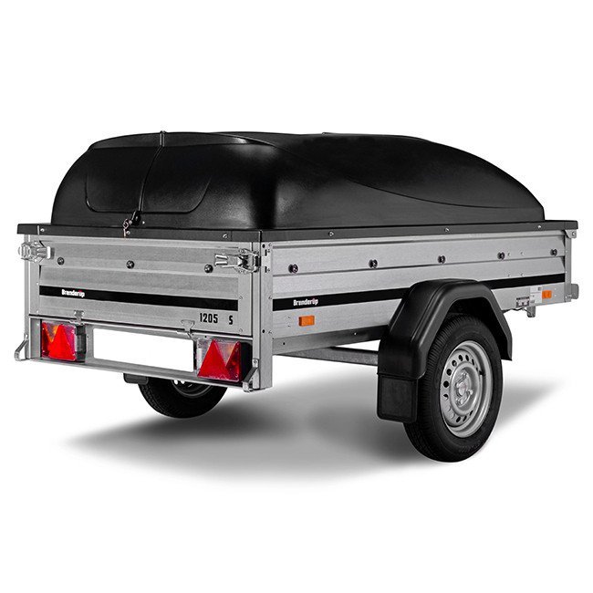 Capot ABS noir pour Brenderup 1205 – Image 3