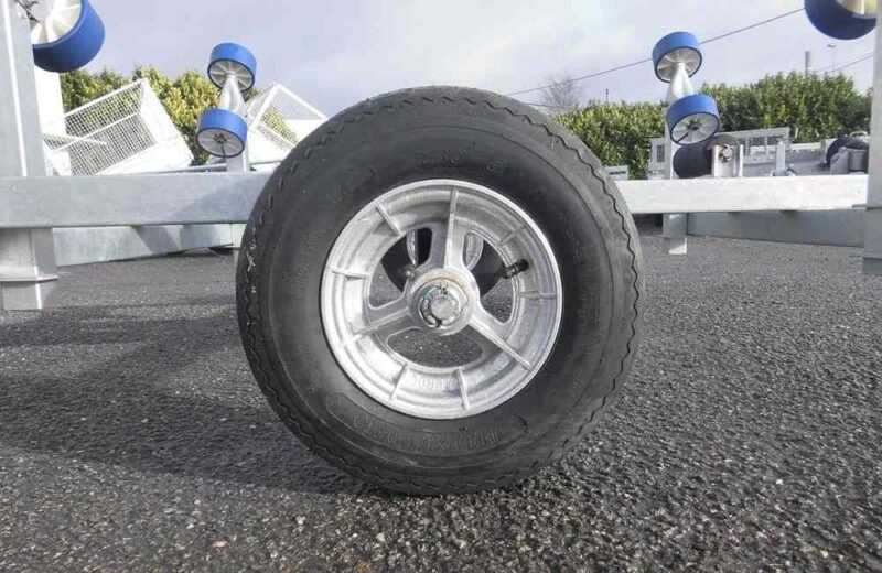 Chariot de mise à l'eau et manutention - remorque cassante - 1 essieu - PTAC : 900Kg – Image 6
