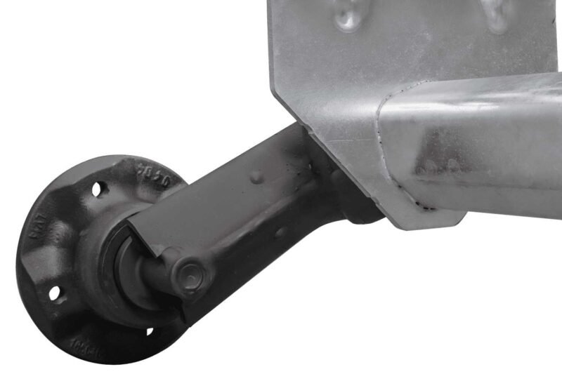 Essieu non freiné AL-KO OPTIMA pour remorque 750kg 1230mm 1610mm 4x100 – Image 3