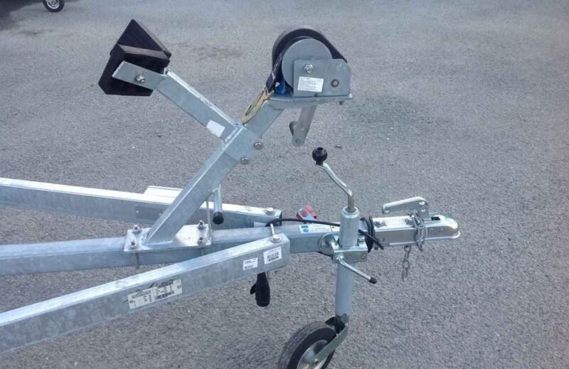 Porte bateau immergeable SUN WAY - D1857 - PTAC : 750Kg - Kit rouleaux - 1 essieu – Image 5