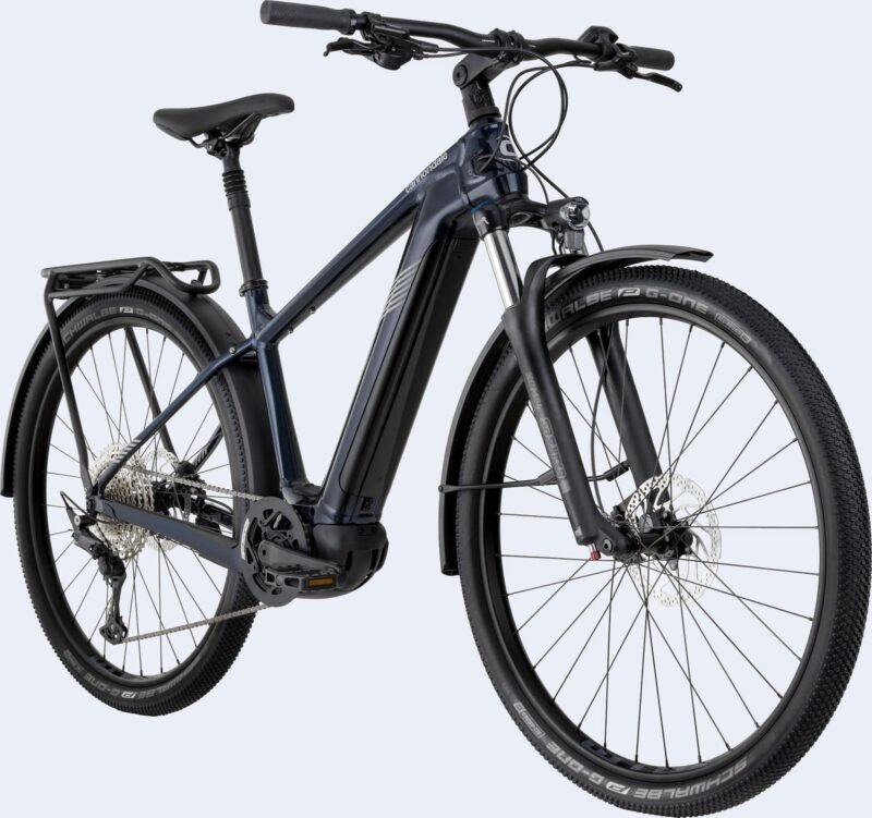 VTC électrique Cannondale Tesoro Neo X 2 Bleu – Image 3