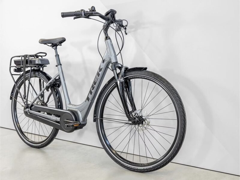 Vélo Électrique Trek District+ 2 Lowstep Gris 2023 – Image 7