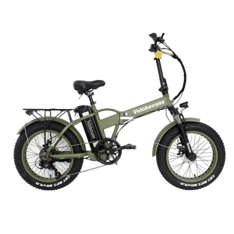 Vélo électrique pliant fatbike velobecane Snow – Image 5
