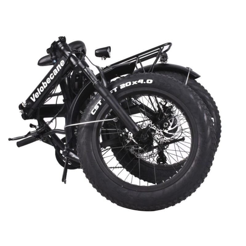 Vélo électrique pliant fatbike velobecane Snow – Image 4