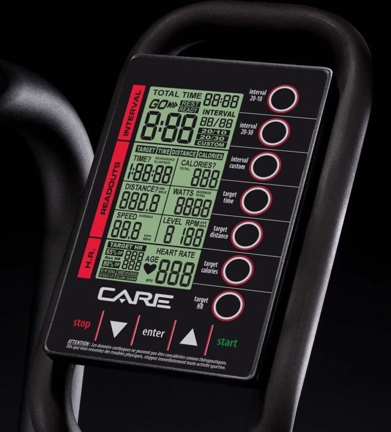 Vélo elliptique Care Fitness - CROSSAIR-MAG C2 – Image 2