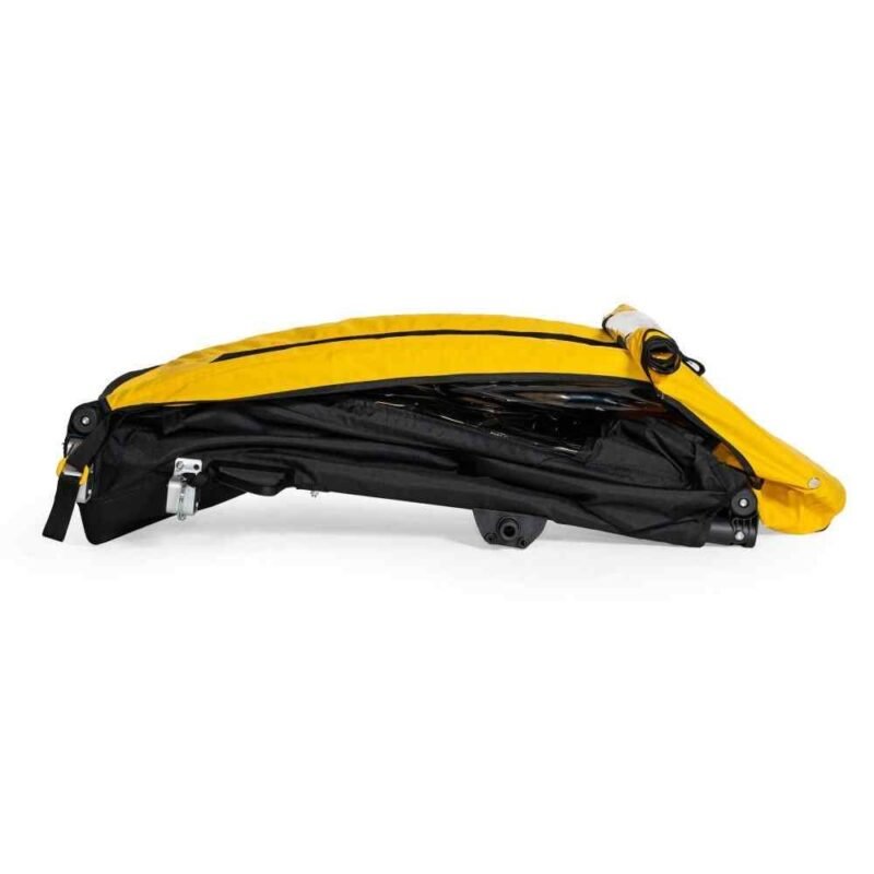 Burley Remorque pour Vélo - Bee Double pour 1-2 Enfants - jaune/noir – Image 2
