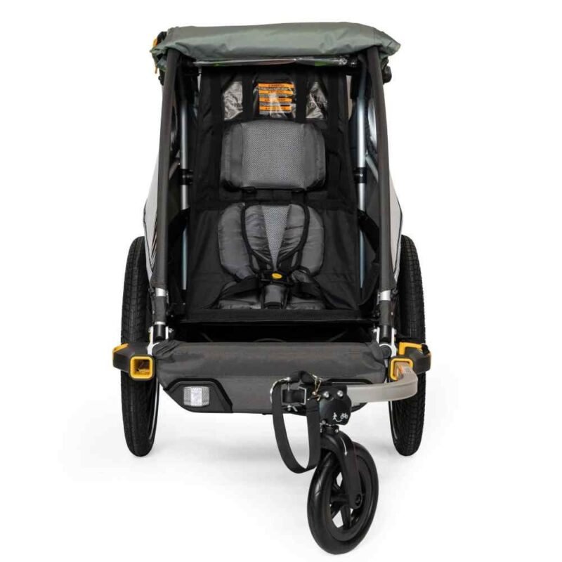 Burley Remorque pour Vélo - D'Lite X Single pour 1 Enfant - sage green/charcoal – Image 4