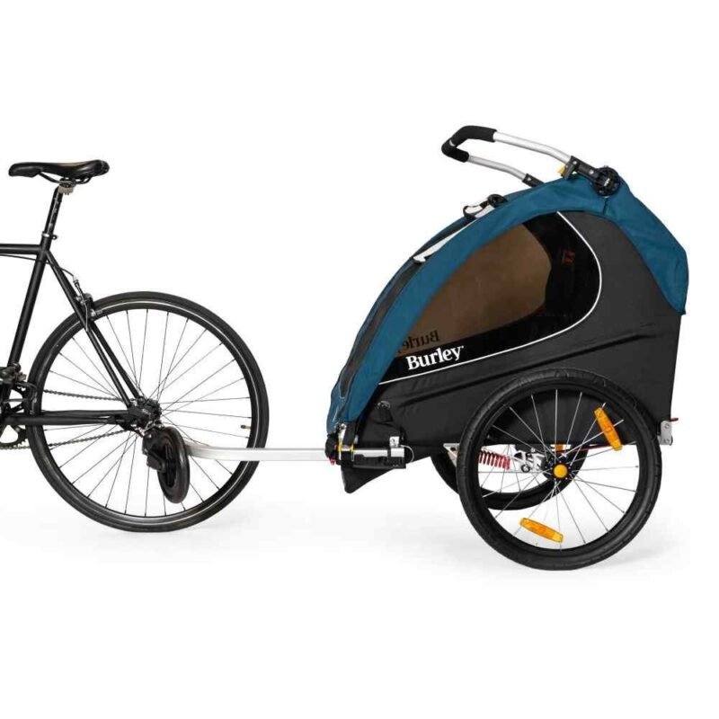 Burley Remorque pour Vélo - Encore X pour 1-2 Enfants - pacific blue/black – Image 4