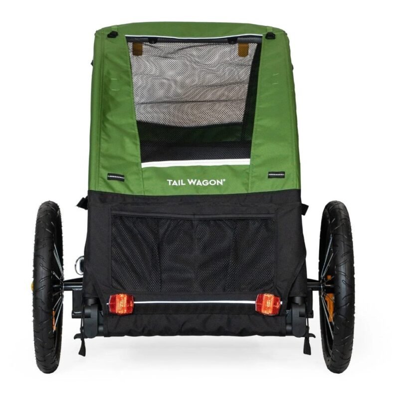 Burley Remorque Vélo Chiens - Tail Wagon - vert/noir – Image 6