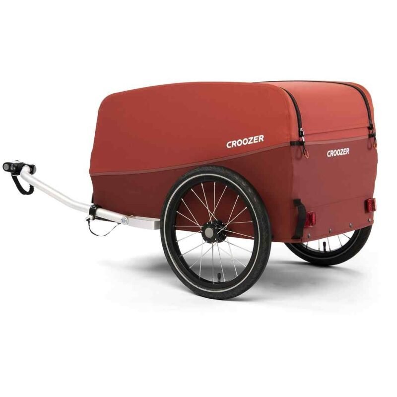 Croozer Remorque Vélo - Cargo Pakko - lava red – Image 4