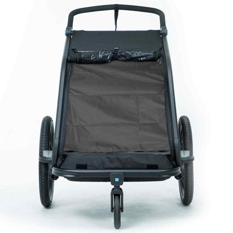 CUBE Double CMPT Kinder Remorque Vélo Enfants - noir – Image 6