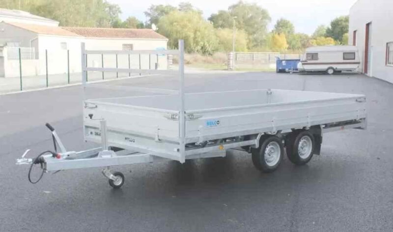 REMORQUE PLATEAU HULCO MEDAX 405 x 203 cm (MEDAX-2 2600 / MEDAX-2 3000 / MEDAX-2 3500 / MEDAX-3 3500) – Image 3
