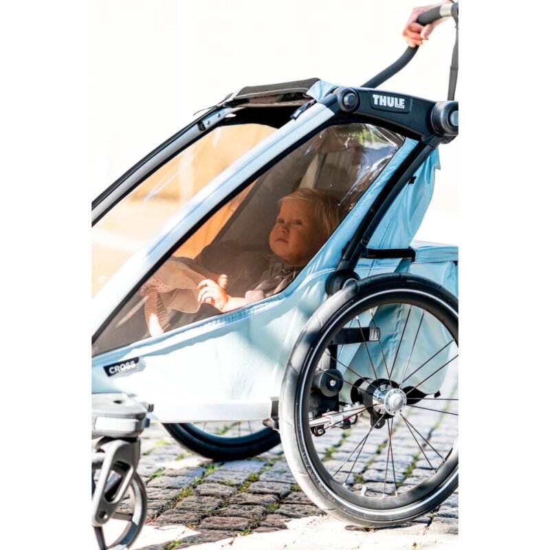 Thule Chariot Cross 1 - Remorque Vélo pour 1 Enfants - alaska – Image 15