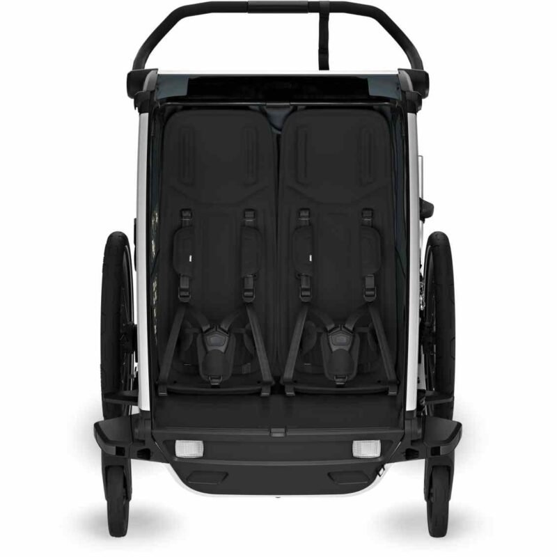 Thule Remorque Vélo pour 2 Enfants - Chariot Cross 2 Double - dark slate – Image 5