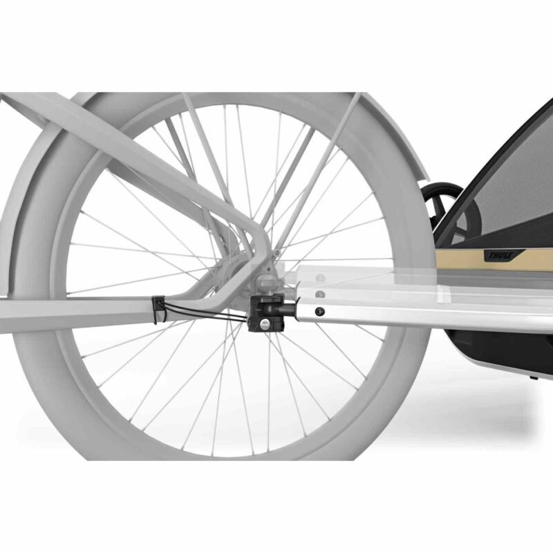 Thule Remorque Vélo pour 2 Enfants - Chariot Cross 2 Double - faded khaki – Image 4