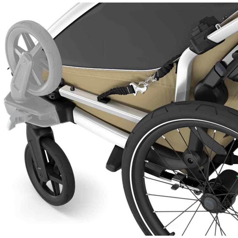 Thule Remorque Vélo pour 2 Enfants - Chariot Cross 2 Double - dark slate – Image 8