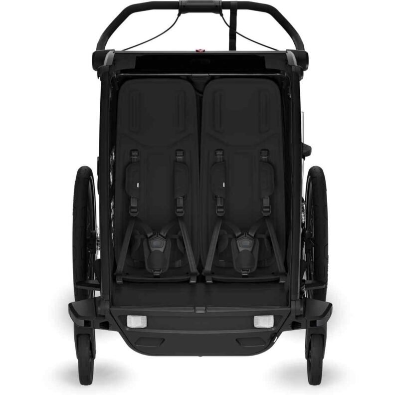 Thule Remorque Vélo pour 2 Enfants - Chariot Sport 2 Double - noir – Image 4