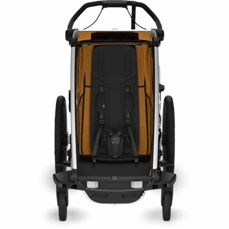 Thule Remorque Vélo pour 1 Enfants - Chariot Sport 2 Single - natural gold – Image 5